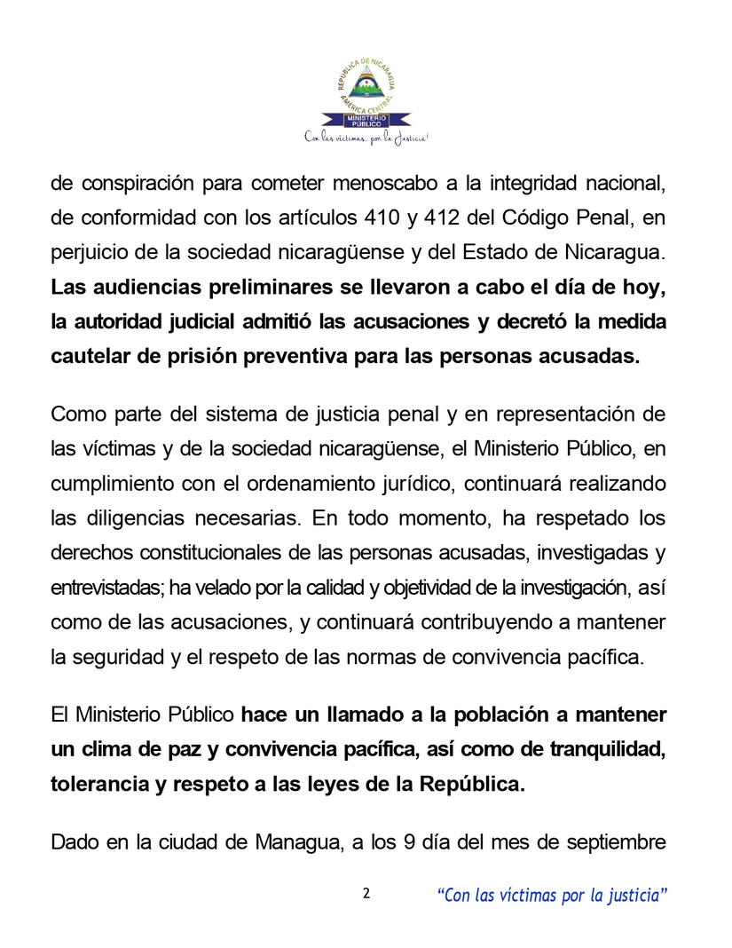 comunicado